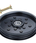 Straight Up Heavy Duty Idler Pulley Replaces AUC16698 And AM106627 For John Deere Zero Turn Mower Deck Parts with bolt.