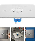 Stainless Steel Emergency Stop Push Button Panel Mount Switch Built Like A Tank For Heavy Duty Industrial Machine Control With Instant Safe Shutdown No Nonsense Workhorse Gear showing front and side views, mounted.