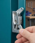 Push Button Camper Door Latch For RV Cabinets And Storage Heavy Duty Galvanized Steel Locking Catch With Single Handed Operation
