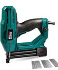 Cordless Electric Brad Nailer And Staple Gun For Upholstery And Woodworking No Compressor Needed Handy For DIY Carpentry