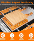 Durable CNC Workpiece Positioning Fixture Aluminum Alloy Vise Clamps With Side Clamping For T Slot Tables in use for precise alignment.