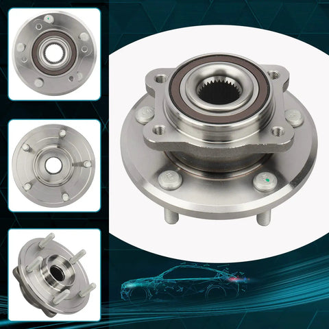 Built Tough Front Wheel Hub Bearing Assembly For 2009 Through 2020 Dodge Journey And 2014 Ram ProMaster with ABS sensors.
