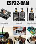 Wide Angle 160 Degree 2MP OV2640 Camera Module For ESP32 MCU Dope DIY Kit components and setups