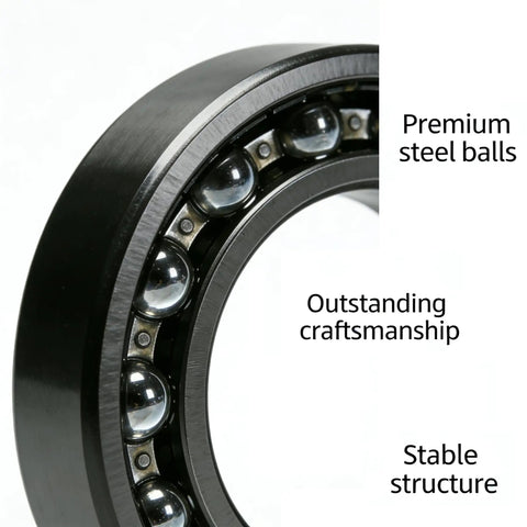 No Nonsense Heavy Duty Front Load Washer Bearing And Seal Kit Featuring Pre Lubricated Double Sealed Steel Components for stable structure and premium steel balls.