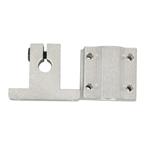 Heavy Duty 8Mm Linear Motion Shaft And 650Mm Hardened Steel Guide Rod Paired With Four SCS8UU Slim Ball Bearings Alongside SK8 Aluminum Slide Blocks For Your No Flex Rig Setup aluminum slide block connector with mounting holes.
