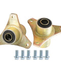 Go Kart Front Steering Knuckle Spindles Front Wheel Hubs Kit Three Stud Beefed Up for Karting ATV UTV Drift Trike