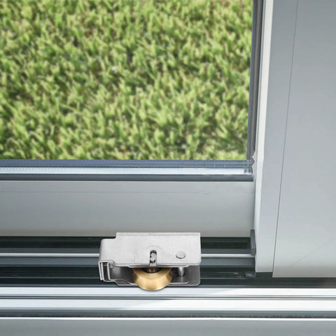 Heavy Duty Sliding Door Roller Wheels Replacement For Aluminum Window Tracks And Glass Patio Doors With Smooth As Silk Shower Pulley Hardware For Drawers And Furniture at window track.