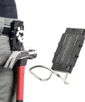 Heavy Duty Magnetic Tool Belt Holster With Hammer Loop Belt Clip Keeps Your Hammer Wrenches Screwdrivers Pliers Nails And Drill Bits