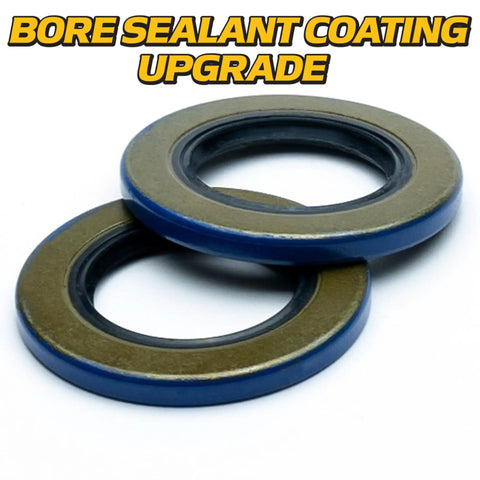 Bore sealant coating upgrade for Badass Heavy Duty Spindle Rebuild Kit C3 Bearing Upgrade Mower Performance Solution.