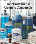 Disinfecting Wipes 2 Pack 320 Count, 2-Minute Hospital-Grade Kill Time, EPA-Registered Surface Wipes on a salon counter