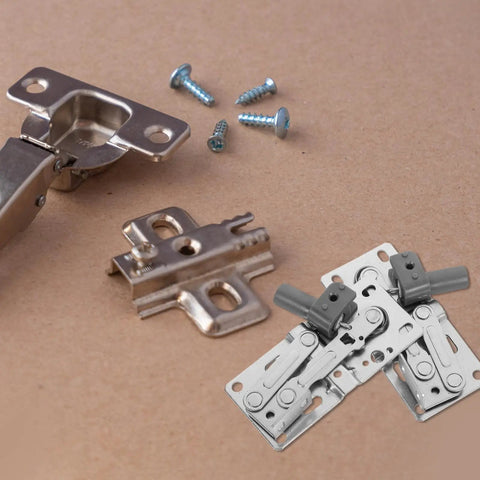 Soft Close 45 Degree Downward Drop Down Concealed Cabinet Hinges With Spring For Shoe Cabinets Flush Mount Pair, Easy Install