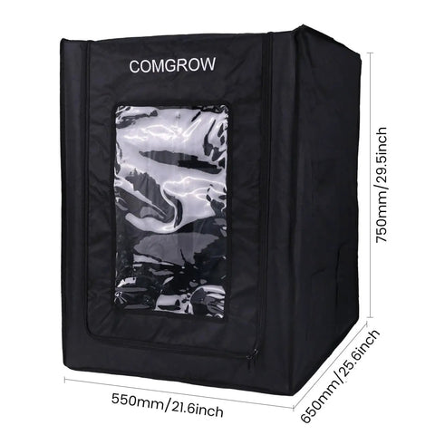 Heavy Duty 3D Printer Enclosure Cover That Keeps Your Workshop Chill And Safe With Straight Up Fireproof Dustproof Shield, size 65 x 55 x 75cm