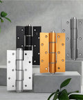 Heavy Duty Aluminum Door Closers With Integrated Hydraulic Buffer Hinges Glides Like Butter Flush Mount colors black orange silver gray
