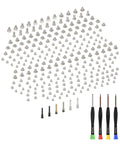 Top Shelf Complete Screw Replacement Set For iPhone 11 Full Frame Hardware Kit with assorted screws and precision screwdrivers.