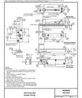 Technical diagram of Center Hung Pivot Door Hinge Set, detailing measurements for interior or exterior doors model 370 with 500 lb capacity.