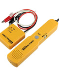 Wire Tracer And Circuit Tester With Tone Generator And Probe Kit For Quick Cable Locating And Continuity Checks No Fuss Home Network Phone Line And Automotive Circuit Finder Includes Alligator Clips And RJ11 Plug Easy Setup