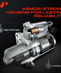 Cutaway view of Beefy 12V 1.0KW 11 Teeth Clockwise Starter Motor For John Deere, showing internal components.