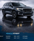 Chevy Equinox Front End Suspension Kit 6pc Replacement For 2010-2017 Includes Front Lower Control Arms With Ball Joints, Sway Bar End Links, And Outer Tie Rod Ends fitment image for Chevrolet Equinox and GMC Terrain