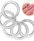 Top Shelf 100 Pack M8 Split Spring Lock Washers Crafted From Premium Stainless Steel For Heavy Duty Hardware Fixes And Rock Solid Machinery Bolt Securing Jobs, M8 size, durable design.