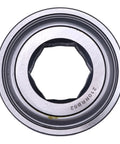 One Point Five Inch Heavy Duty Replacement Bearing For John Deere Balers 210Rrb52Sp1 close-up view of bearing with hex bore.