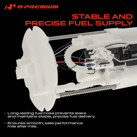 High Performance Electric Fuel Pump Module Assembly Compatible With Infiniti G37 M45 V6 V8 Engine showing internal components for stable fuel supply.