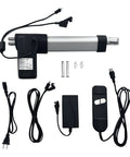 Heavy Duty Electric Recliner Motor Replacement Kit Featuring A Smooth Operator Lift Actuator, remote, and wiring for quick setup.
