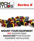 R100 Series II Server Rack Screws 100 Pack Front Install Cage Nut Replacement For 19 Inch Racks