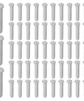 Pro Grade Aluminum Rivet Nuts Kit 4mm 80pcs for auto sheet metal repair displayed in grid arrangement