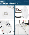 Heavy Duty Electric Fuel Pump Module Assembly Straight Swap For Honda Crv 2017 2022 Gas Engine showing connectors and assembly detail.