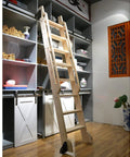 Heavy Duty Sliding Barn Door Hardware Featuring Slick Floor Roller Wheels And Adjustable Extension Track For Lofts Libraries And Wine Cellars Delivers A No Sweat Setup Smooth Roll Every Single Time, wooden ladder against shelving.