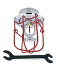 Dope Chrome Fire Sprinkler Head Horizontal Pendant Spray Kit With Wrench Guard And Escutcheon UL Listed with wrench