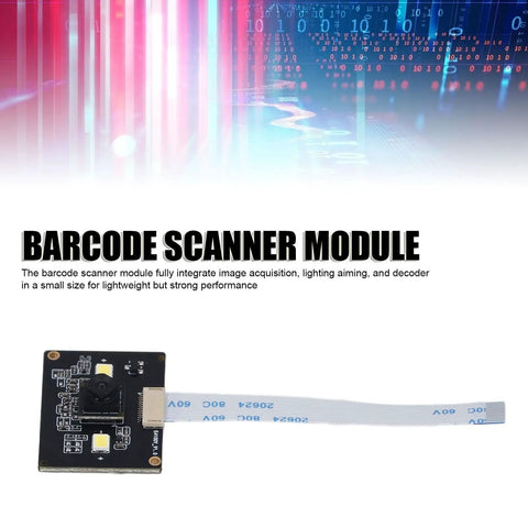 Embedded USB Barcode Scanner Module For Access Control And Self Service Kiosks with 640x480 CMOS LED Illumination board view