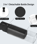 3 in 1 Detachable Bottle Design for 2 Pcs All In One Fingerprint Proof Screen Cleaner 3 In 1 Touchscreen Mist Spray Wipe Kit