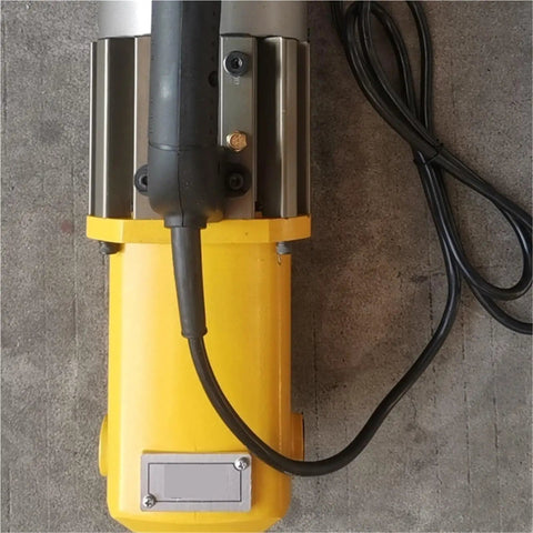 Heavy Duty Hydraulic Rebar Cutter For Construction Projects Electric Hydraulic Cutting Machine close-up of handle and power cord