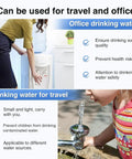 Image showing Rock Solid 16 In 1 Drinking Water Test Strips 20 Pack No Guesswork Home Kit for checking water safety at home and travel.