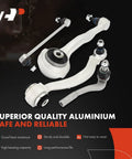 Top Shelf 8 Piece Front Suspension Kit With Lower Forward And Rearward Control Arms. Durable aluminum parts for Mercedes Benz.