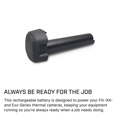 Rechargeable Lithium Ion Battery Compatible With Ixx And Exx Series Thermal Cameras For Pro Level Power On The Go Black Color