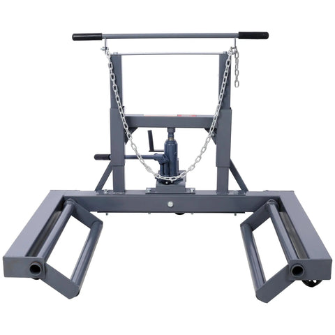 Hardcore Heavy Duty Hydraulic Dual Wheel Dolly For Big Rig Tires With 1500 Lb Capacity Knuckle Saver Swivel Casters Built Damn Tough auto shop tire lift