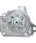 Water pump detail for Professional Grade Timing Belt Kit With Water Pump For Honda Civic And Acura El Engine Swap Upgrade Built Tough Under The Hood For Your Daily Driver No Sweat Maintenance 2001 To 2005.