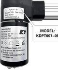 Premium Linear Actuator For Power Recliner And Lift Chair Motor Replacement Sweet Kickback Mode Upgrade, Model KDPT007-08.