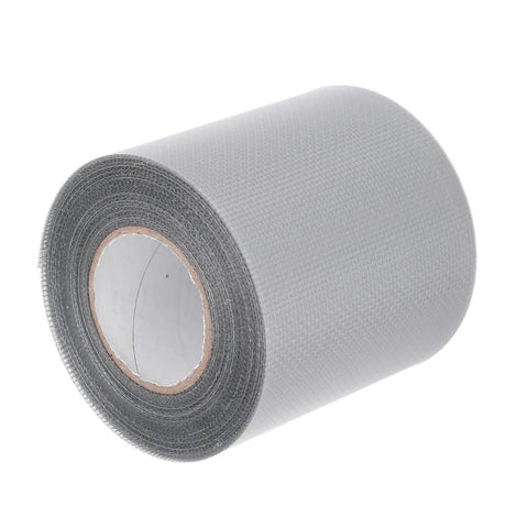 Heavy Duty Mesh Repair Tape Roll With Strong Adhesive For Windows Screens Tents Doors Cars And More Easy Self Adhering Patch DIY Friendly 20 Feet Grey For Quick Fixes And Lasting Repairs