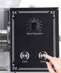 Control panel of Commercial Electric Shaved Ice Machine For Snow Cones And Milk Tea Shops Adjustable Thickness Ice Shaver