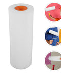 Slick Finish Paint Roller Sponge Head For Sharp Wall Trim And Tight Corner Fit With Dead On Coverage For Fast Home Reno And Zero Sweat Touch Ups, white foam roller.