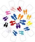 Assorted Color Silicone Ear Plugs Set 24 Pairs Soft Waterproof Reusable Noise Reduction For Sleeping Snoring Swimming Travel And Concerts