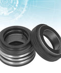 Top Shelf Silicon Carbide Water Pump Mechanical Seals Universal Replacement Kit With Auto Leak Shield and Thermal Overload Guard, set of two seals.