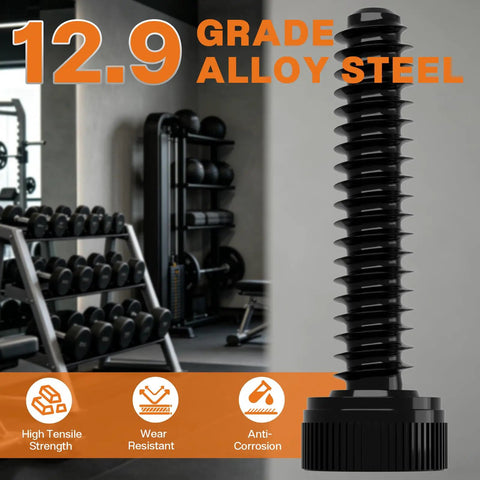 Top Shelf M5 Socket Head Cap Screw Assortment Kit, 280 Piece Metric Fastener Set, 8 To 35mm Lengths with 12.9 grade alloy steel.