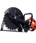 Hardcore 14 Inch Concrete Saw With Water Line And Dust Extraction Port Rips Right Through Concrete And Porcelain 15 Amp Wet Dry Power Tool No Fuss Operation Dead Straight Cuts