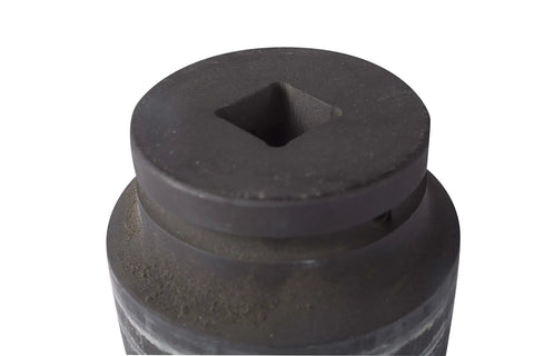 1 Inch Drive Deep Impact Socket Three Point Five Inch Deep Reach Built From Chrome Molybdenum Steel For Heavy Duty Auto Repairs