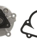 Heavy Duty Engine Water Pump With Integrated Gasket For Hyundai Santa Fe Sonata Tucson Kia Optima Sorento Sportage showing silver and black components.