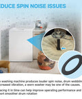 Image of GE Top Load Washing Machine with Heavy Duty Drum Bearing Washer Replacement for smoother drum rotation in use.